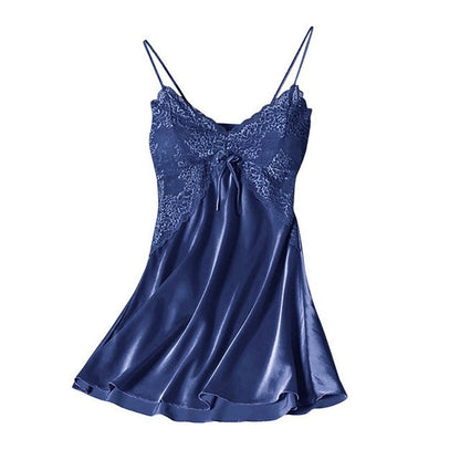 Susan – Satijnen Pyjama met Kant voor Dames