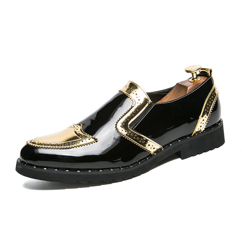 Albert – Elegante Herenhalbschoenen met Spitse Neus van Veganistisch Leer