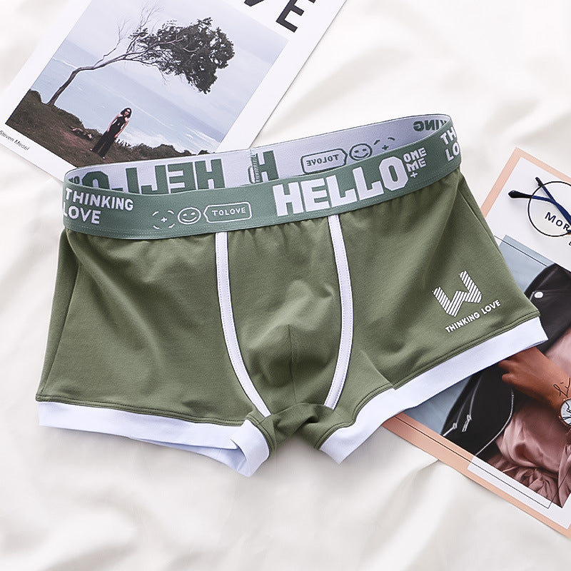 Joshua – Ademend Heren Boxershort met Contrastkleur