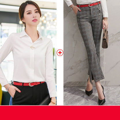 Vanessa – Elegante Damesblusen in Anzügen