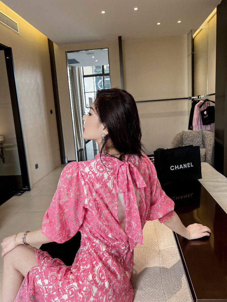 Tanya – Hoogwaardige Rok met Kant en Borduurwerk