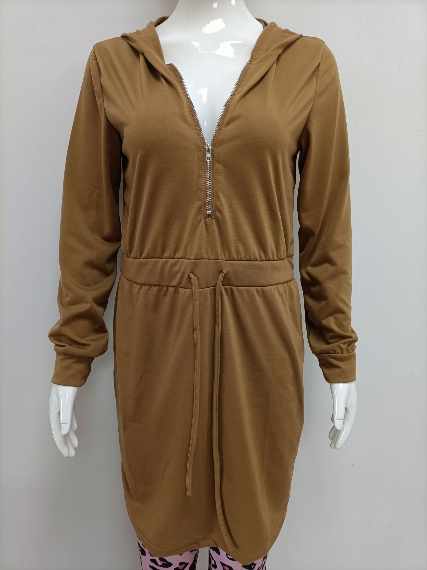 Adele – Tuniekjurk met Capuchon en Rits