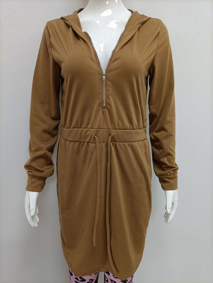 Adele – Tuniekjurk met Capuchon en Rits