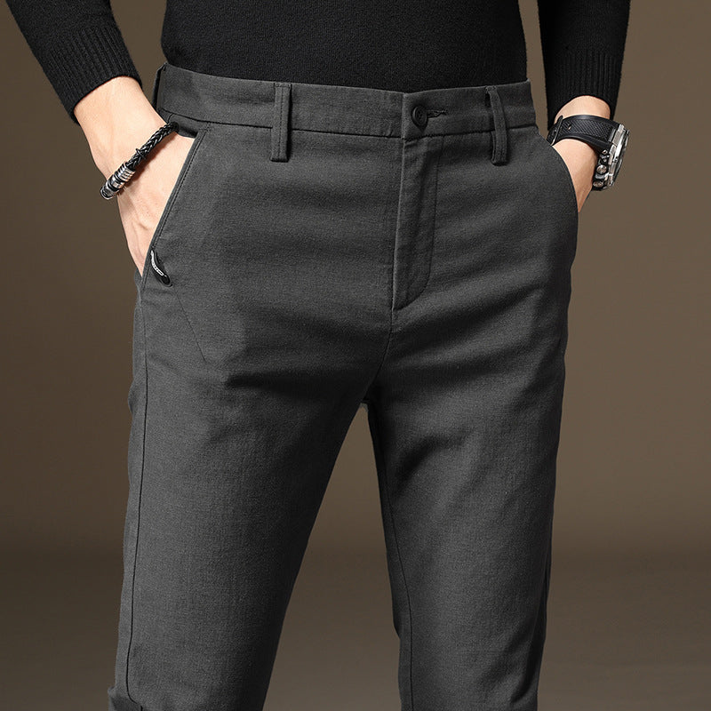 Jason – Slim Fit Elastische Broek voor Heren