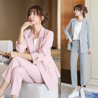 Kathleen – Elegante Dames Blazer Broekpak voor Lente en Herfst