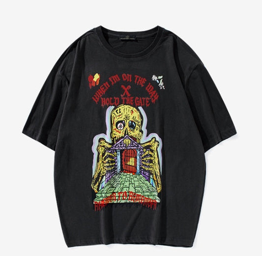 Vincent – Kort T-shirt met Franjes