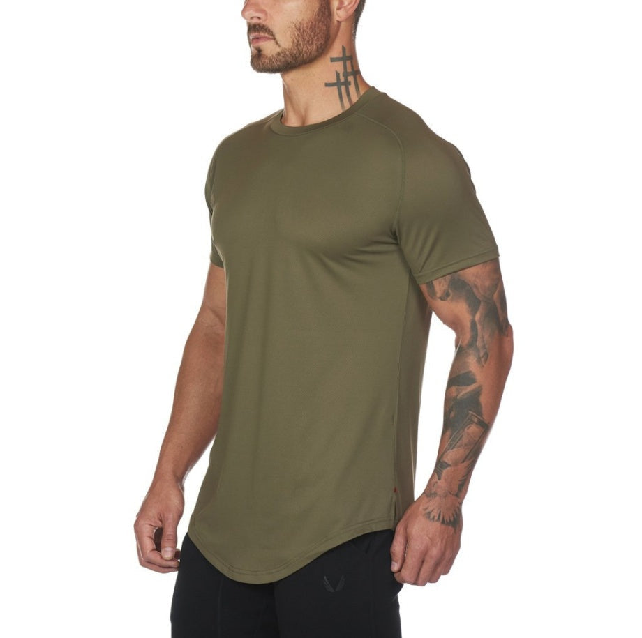 Glen – Eenvoudige Heren Fitnessshirts voor de Sportschool