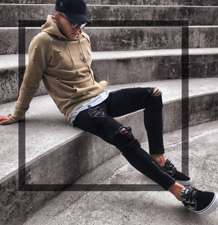 Harvey – Zerrissene Jeans voor Heren