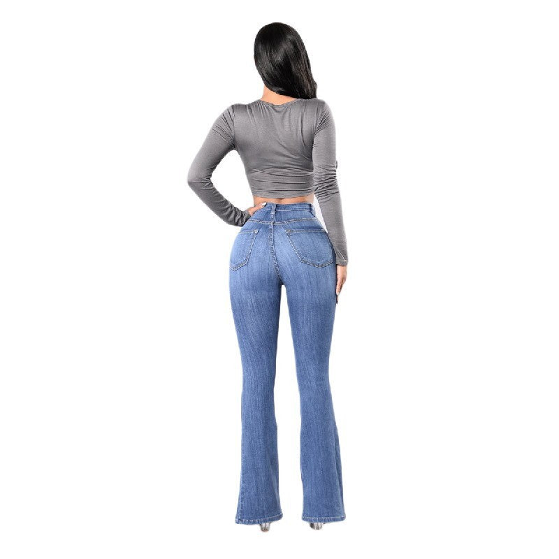 Katie – Hoge Taille Stretch-Jeans