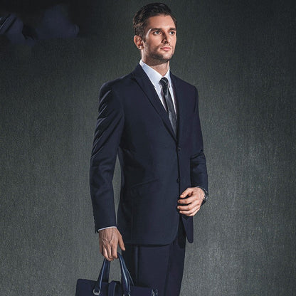 Chris – Nieuwe Herenpak in Casual Koreaanse Slim-Stijl