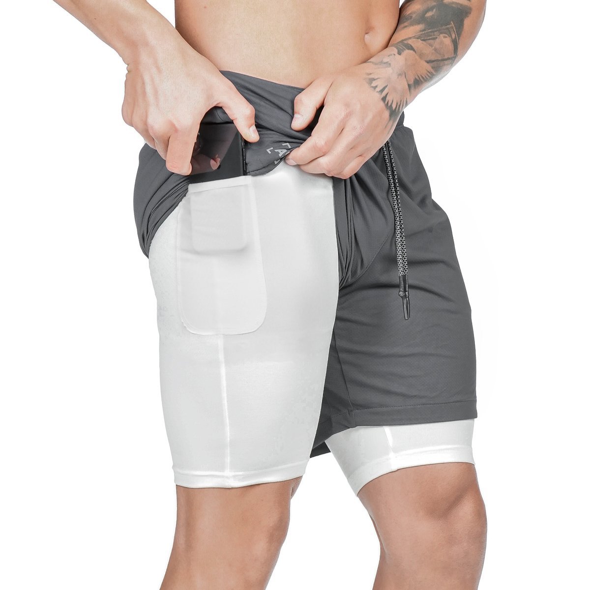 Dan – Compressie Shorts met Zakken