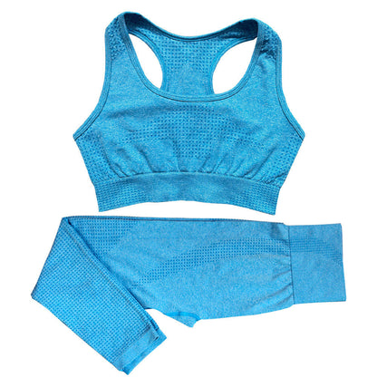 Amy – Naadloos Yoga-Set voor Vrouwen met Hoge Taille Leggings