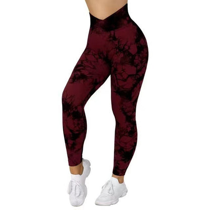 Stephanie – Naadloze Batik Leggings voor Dames