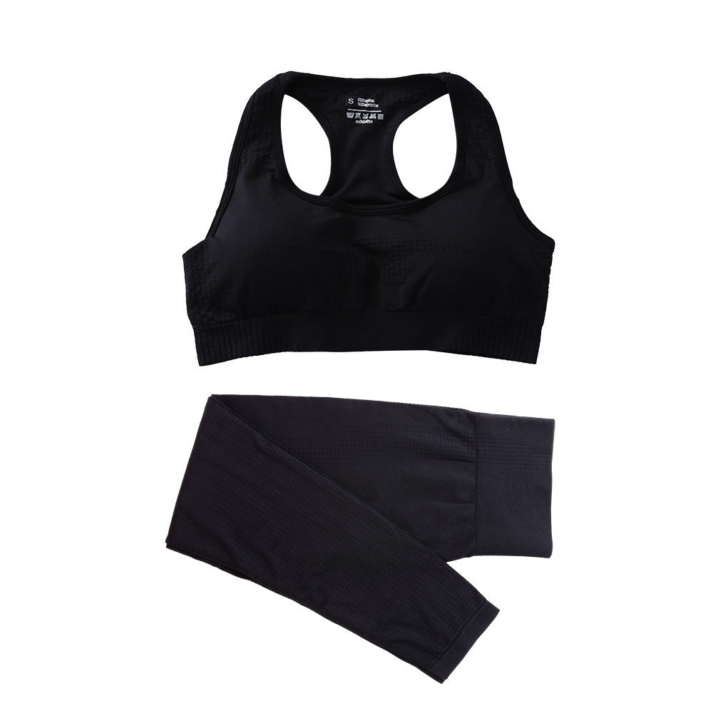 Amy – Naadloos Yoga-Set voor Vrouwen met Hoge Taille Leggings