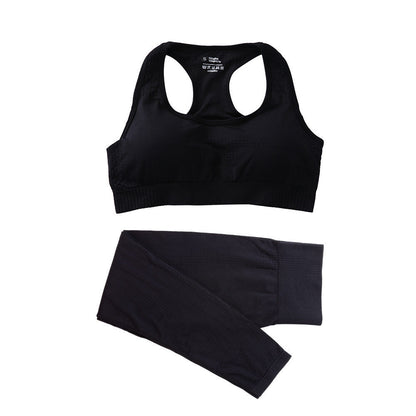 Amy – Naadloos Yoga-Set voor Vrouwen met Hoge Taille Leggings