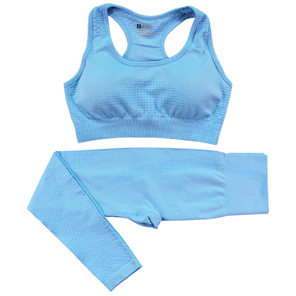 Amy – Naadloos Yoga-Set voor Vrouwen met Hoge Taille Leggings