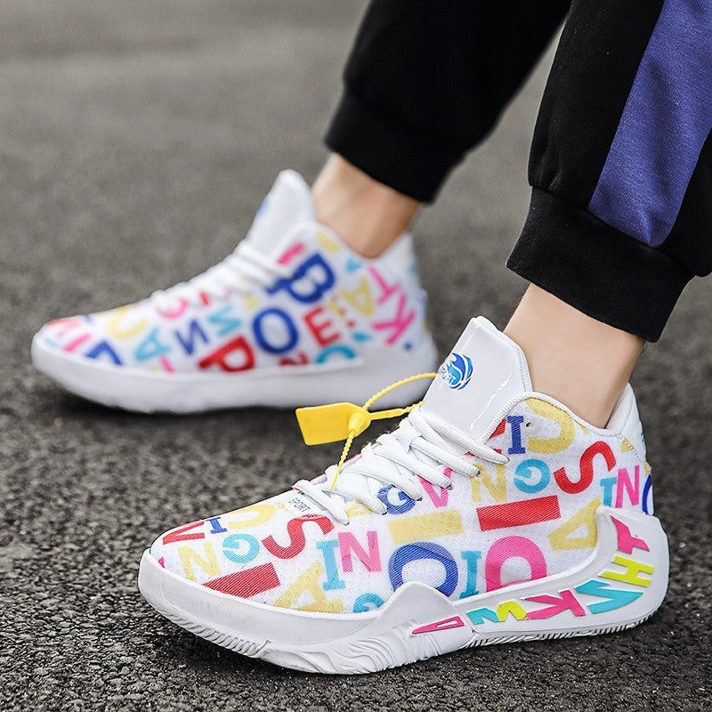 Nicola – Graffiti Sneaker voor Dames