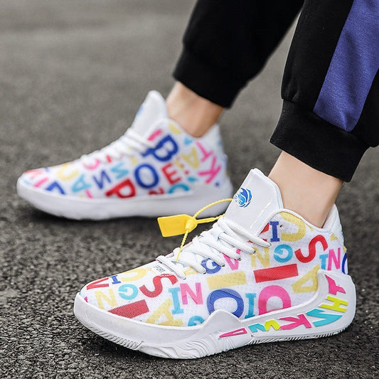 Nicola – Graffiti Sneaker voor Dames