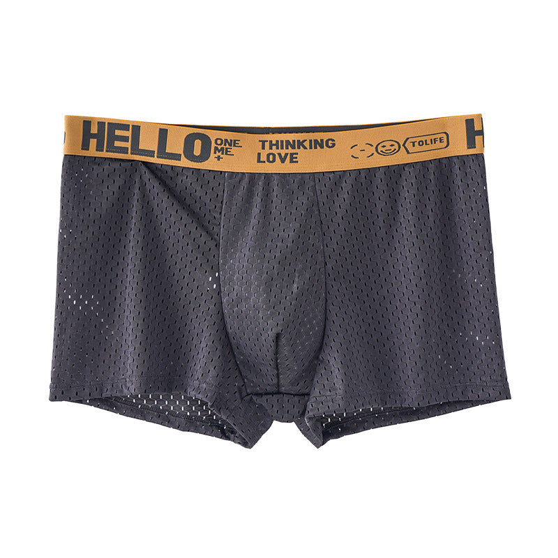 Gregory – Ademend Herenboxershort van IJszijde