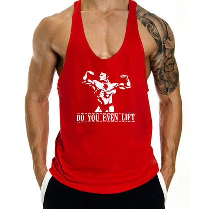 Jake – Bedrukte Heren Sportvest