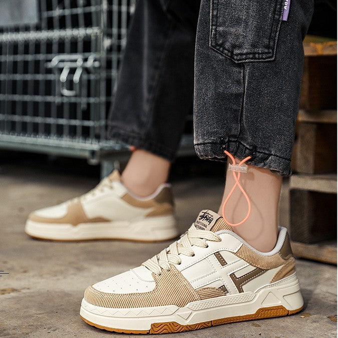 Graham – Lage Herensneakers van vegan leer