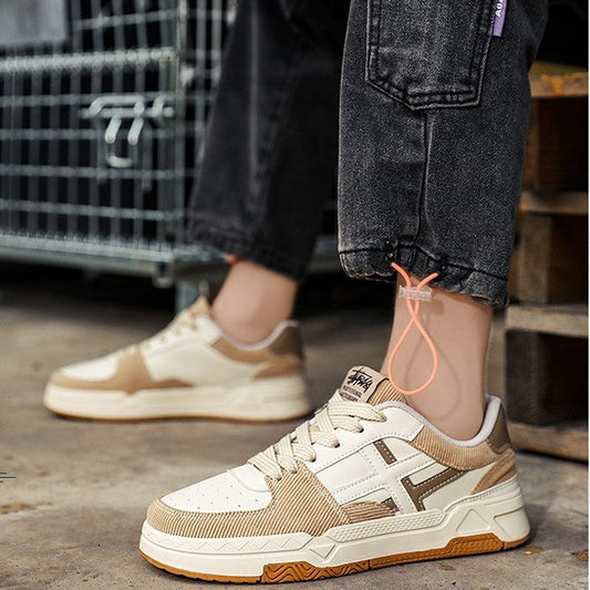Graham – Lage Herensneakers van vegan leer