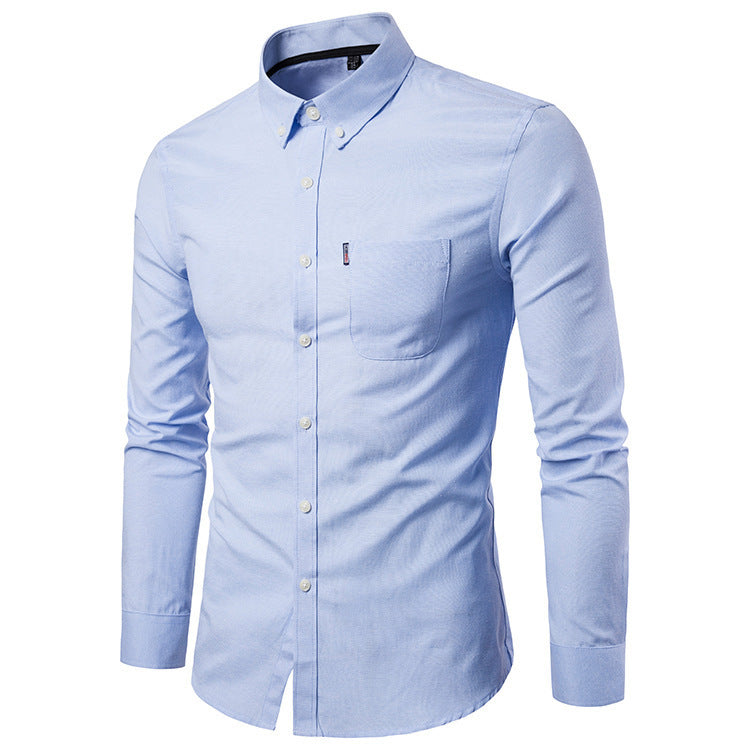 Adrian – Slim Fit Herenoverhemd met Lange Mouwen