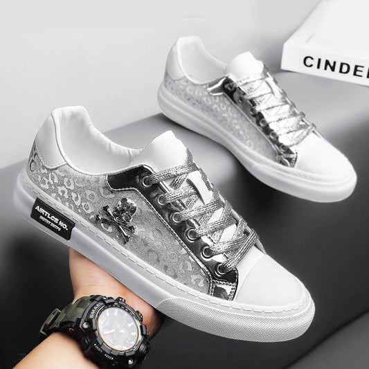 Tamara – Modieuze Dames Sneakers met Schedelpatroon