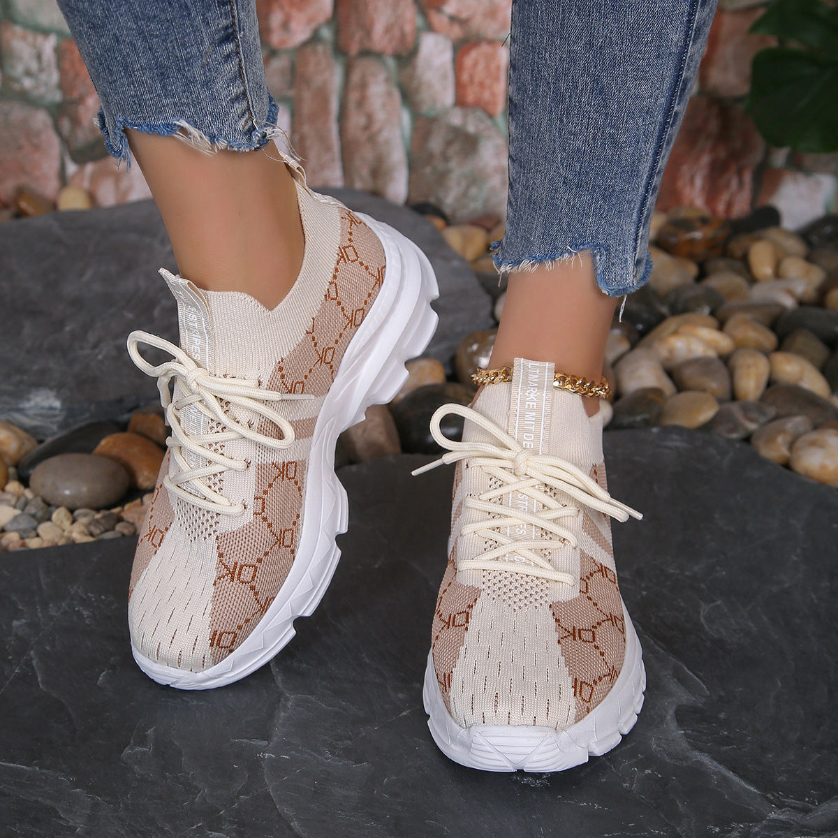 Audrey – Ademend Canvas Sneakers voor Dames
