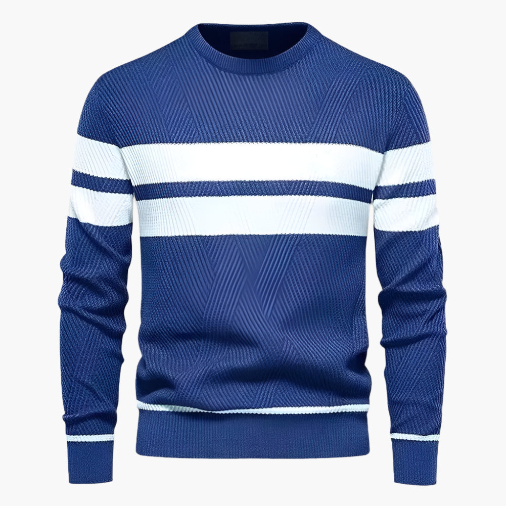 Esme – Gestreepte Damestrui van Breiwerk