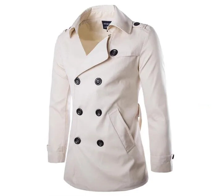 Joe – Klassieke Trenchcoat voor Heren