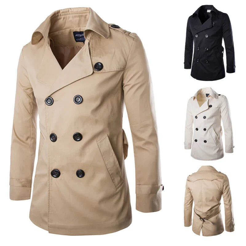 Joe – Klassieke Trenchcoat voor Heren