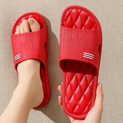 Lauren – Hausschoenen met nieuw ruitontwerp, antislip voor dames