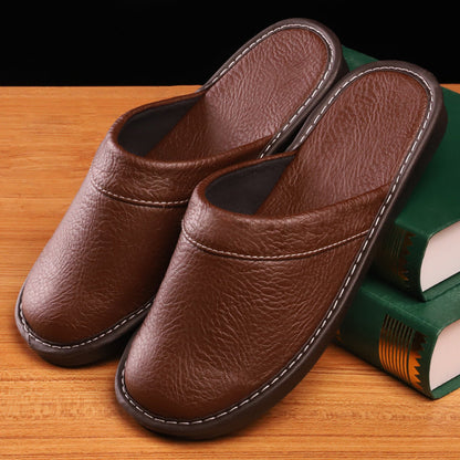 Dawn – Vegan Leren Slippers voor Elk Seizoen