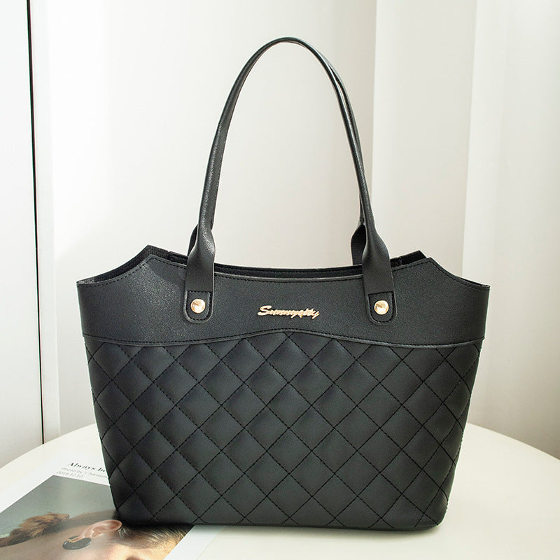 Joanne – Rhombus Handtasche voor Dames met Modieus Karomuster