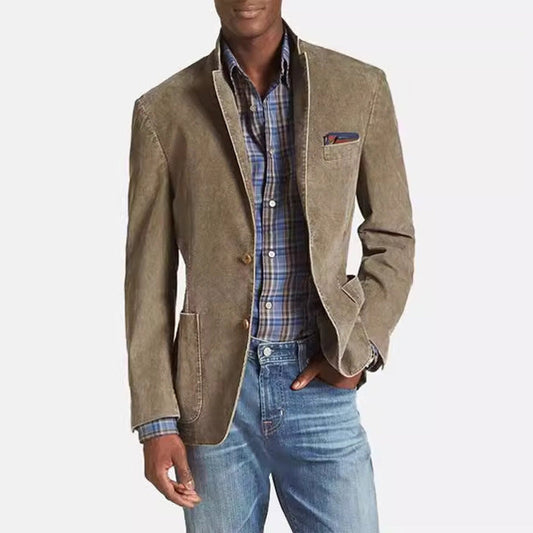 Michael – Klassieke Herenblazer in Vintage-kleur