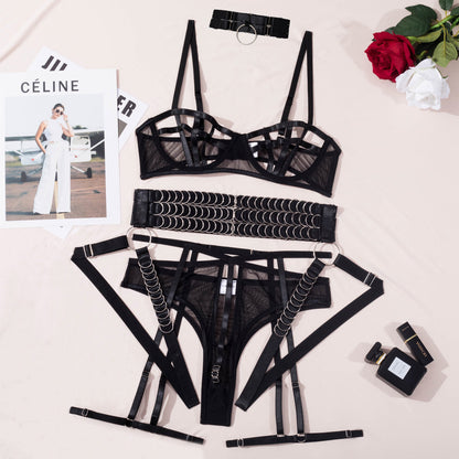 Brenda – Hohlgesnoerd Lingerieset met Borstondersteuning