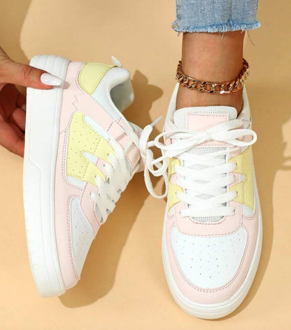 Harriet – Trendy Platform Sneakers met Zachte Zool
