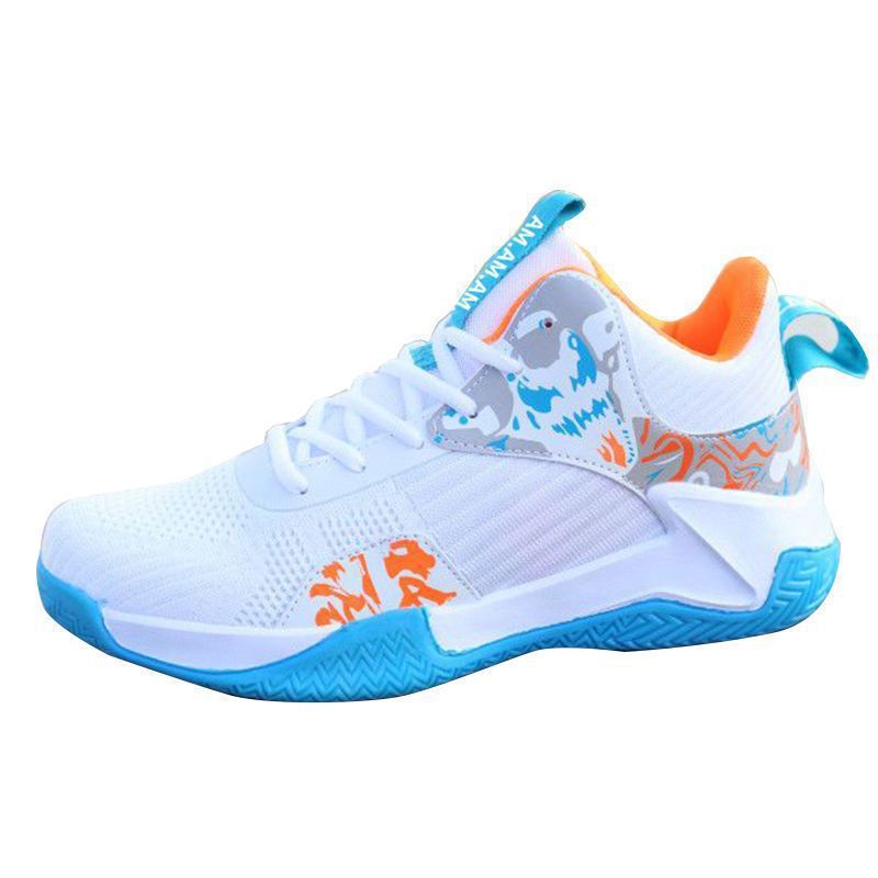 Charlie – Ademend Basketbalschoen voor Heren met Middelhoog Schacht en Antislip Zool