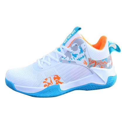 Charlie – Ademend Basketbalschoen voor Heren met Middelhoog Schacht en Antislip Zool