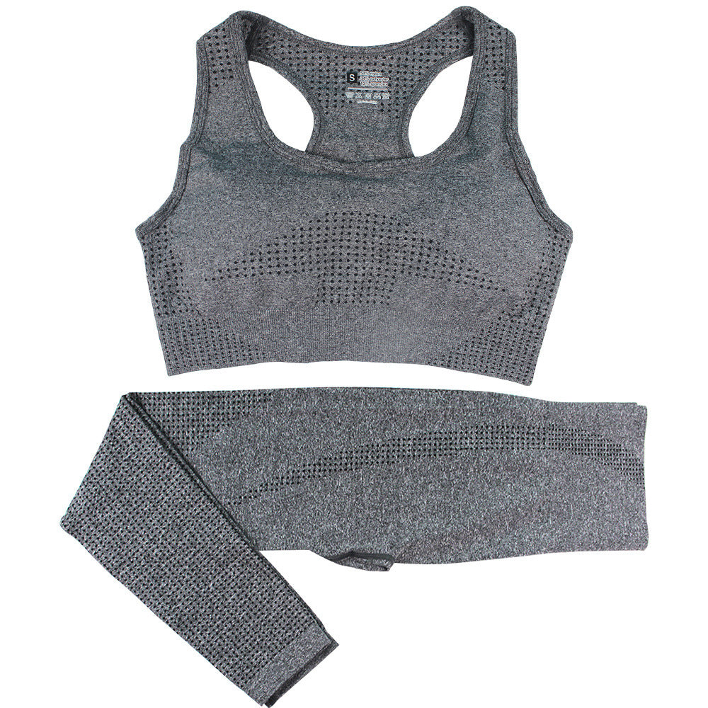 Amy – Naadloos Yoga-Set voor Vrouwen met Hoge Taille Leggings