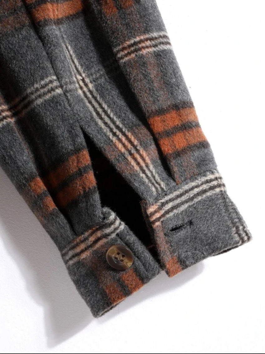 Stephen – Lang Mouw Ruitjesoverhemd voor de Herfst in Casual Stijl