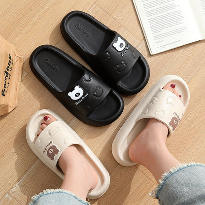 Jane – Cartoon Bier Zomerschoenen voor Dames