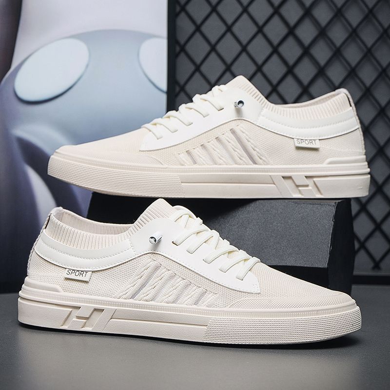 Hugh – Casual Vegan Leren Herensneakers