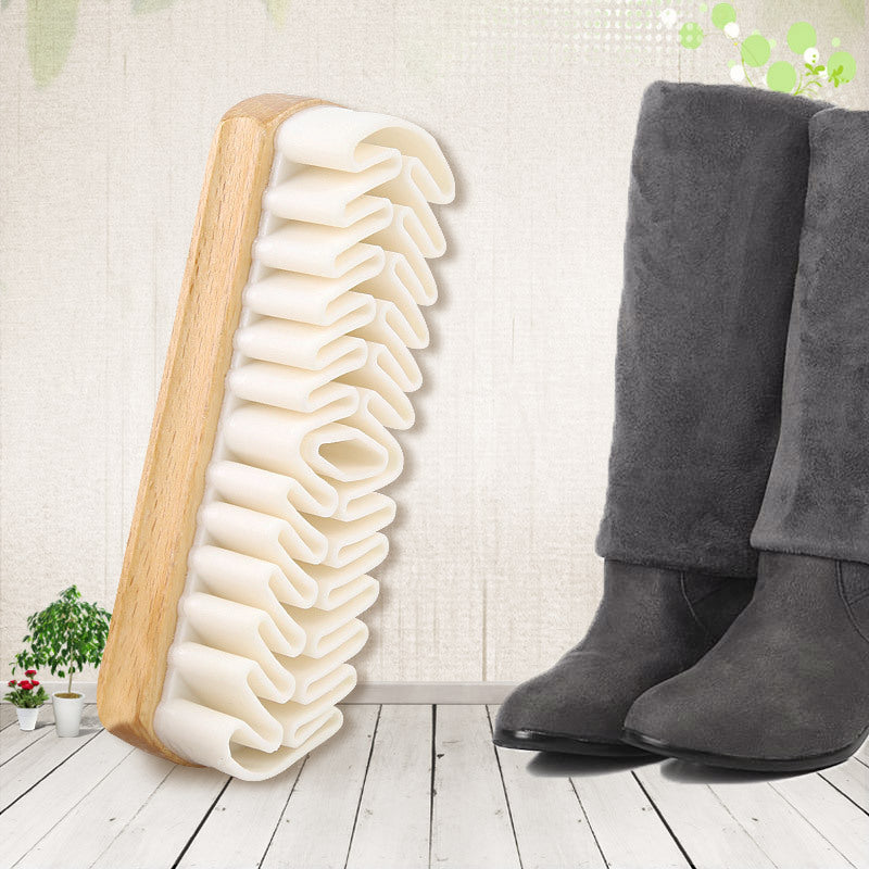 Zoe – Premium Vegan Suede Reinigungsbürste für Schuhe