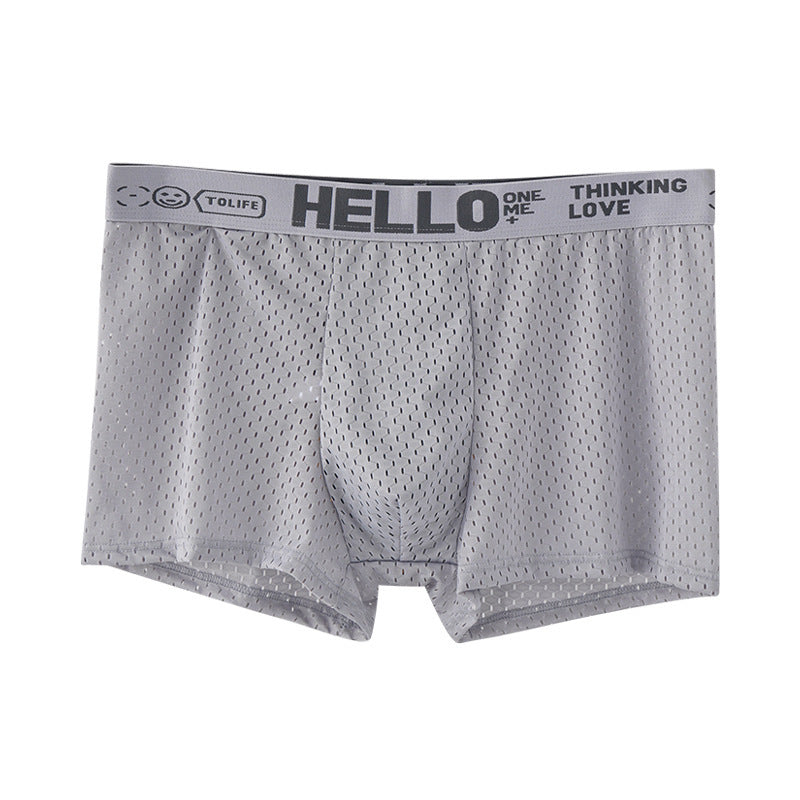 Gregory – Ademend Herenboxershort van IJszijde