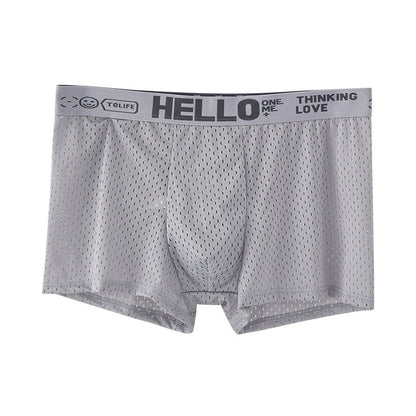 Gregory – Ademend Herenboxershort van IJszijde