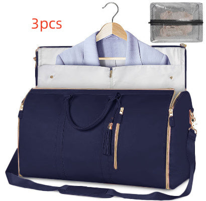 Lauren – Grote Capaciteit Reis-Duffle-Tas voor Vrouwen, Vouwbare Pak Tas, Waterdichte Kleding Tassen