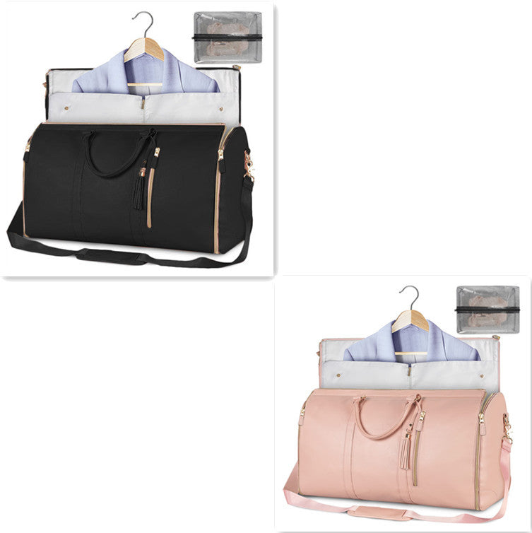Lauren – Grote Capaciteit Reis-Duffle-Tas voor Vrouwen, Vouwbare Pak Tas, Waterdichte Kleding Tassen