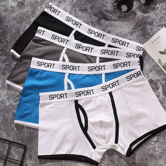 Shane – Heren Katoenen Sport Boxershorts